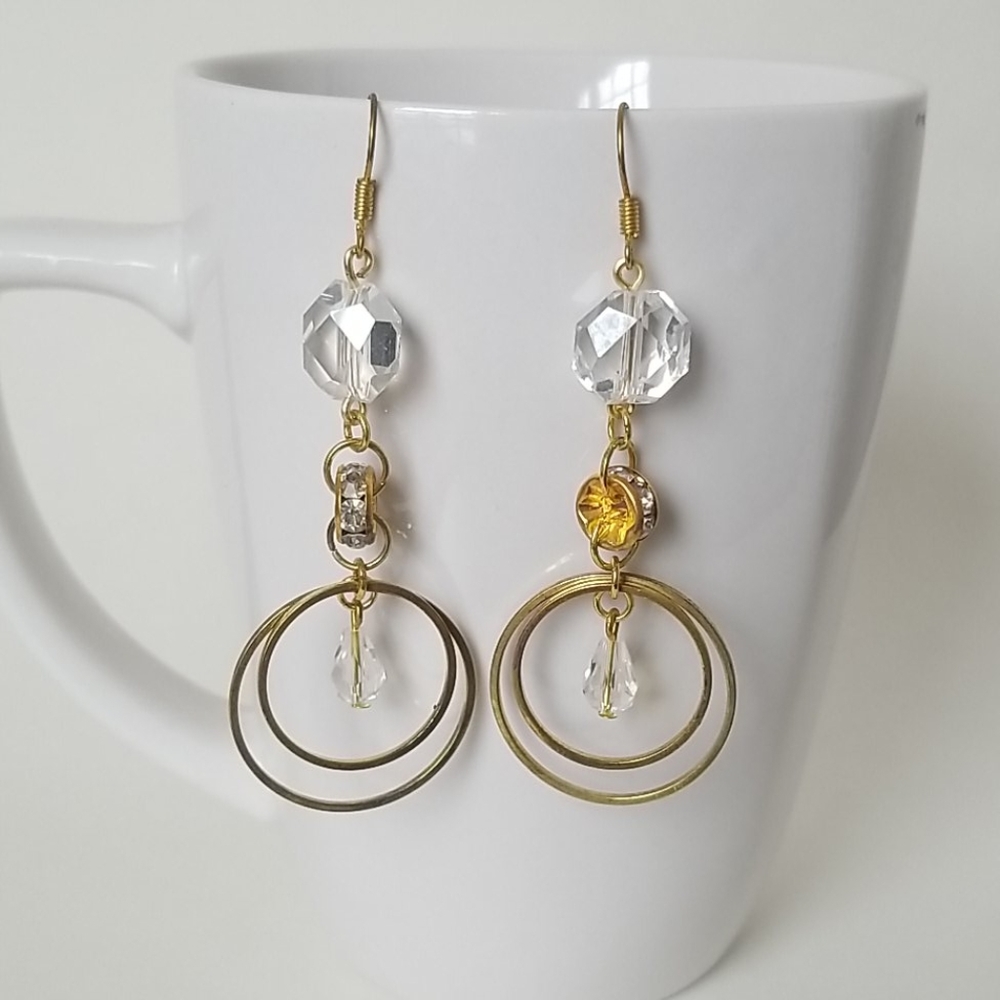 Beautiful pair of handmade earrings